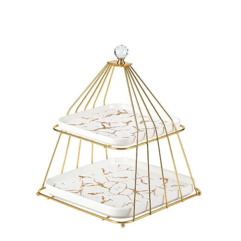 Multi-layer Afternoon Tea Pastry Fruit Plate Storage Rack Cupcake Display Stand Multi-layer Afternoon Tea Pastry Fruit Plate Storage Rack Cupcake Display Stand