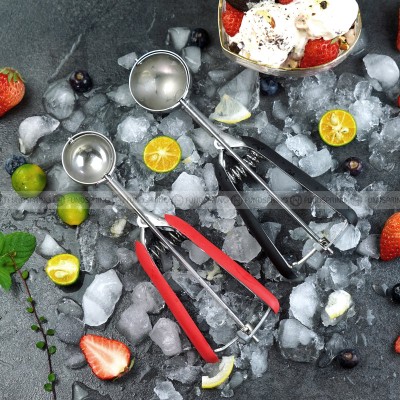 304 Stainless Steel Ice Cream & Cookie Scoop – Heavy-Duty Serving Spoon 304 Stainless Steel Ice Cream & Cookie Scoop – Heavy-Duty Serving Spoon