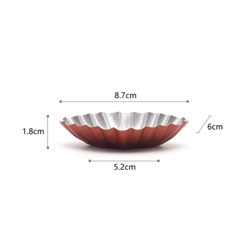 Floral Delight Tart Molds - Set of 3 Blossom-Shaped Portuguese Tart Molds Floral Delight Tart Molds - Set of 3 Blossom-Shaped Portuguese Tart Molds