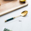 Marble Handle Flatware Set Stainless Steel Dinning Set Steak Fork, Spoon, Knife Marble Handle Flatware Set Stainless Steel Dinning Set Steak Fork, Spoon, Knife