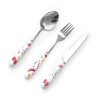 Creative Fruit Pattern Stainless Steel Fork, Knife, Spoon, Chopsticks, Steak Flatware Set Creative Fruit Pattern Stainless Steel Fork, Knife, Spoon, Chopsticks, Steak Flatware Set