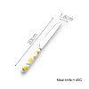 Creative Ceramic Handle Fruit Pattern SS Fork, Knife, Spoon, Chopsticks, Steak Flatware Set Creative Ceramic Handle Fruit Pattern SS Fork, Knife, Spoon, Chopsticks, Steak Flatware Set
