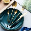 Marble Handle Flatware Set Stainless Steel Dinning Set Steak Fork, Spoon, Knife Marble Handle Flatware Set Stainless Steel Dinning Set Steak Fork, Spoon, Knife