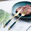 Marble Handle Flatware Set Stainless Steel Dinning Set Steak Fork, Spoon, Knife Marble Handle Flatware Set Stainless Steel Dinning Set Steak Fork, Spoon, Knife