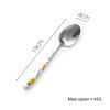 Creative Ceramic Handle Fruit Pattern SS Fork, Knife, Spoon, Chopsticks, Steak Flatware Set Creative Ceramic Handle Fruit Pattern SS Fork, Knife, Spoon, Chopsticks, Steak Flatware Set