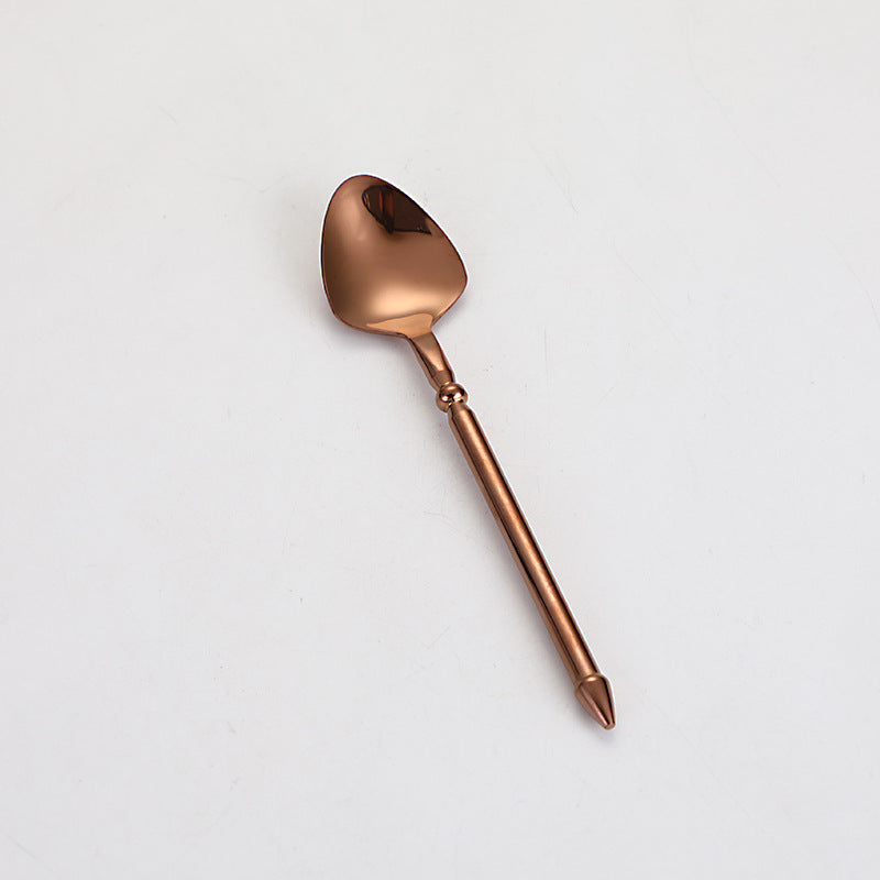 304 Stainless Steel Knife Fork Spoon Flatware Set Sea King Plated Cutlery Steak Fork Coffee Spoon 304 Stainless Steel Knife Fork Spoon Flatware Set Sea King Plated Cutlery Steak Fork Coffee Spoon