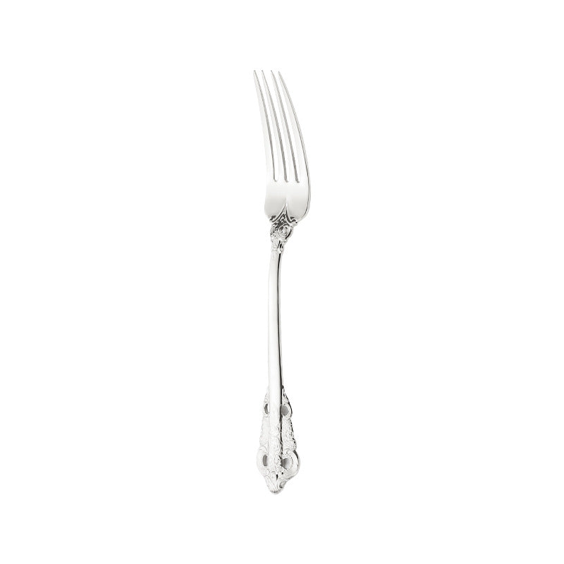 Royal Flatware Set of 13 Pcs 304 Stainless Steel Engraved Hollow Fork, Spoon, Knife, Fruit Fork, Coffee Spoon Royal Flatware Set of 13 Pcs 304 Stainless Steel Engraved Hollow Fork, Spoon, Knife, Fruit Fork, Coffee Spoon