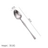 Matte 304 Stainless Steel Knife, Fork, Spoon Cutlery Set, High-quality Steak Flatware Set Matte 304 Stainless Steel Knife, Fork, Spoon Cutlery Set, High-quality Steak Flatware Set