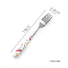 Creative Fruit Pattern Stainless Steel Fork, Knife, Spoon, Chopsticks, Steak Flatware Set Creative Fruit Pattern Stainless Steel Fork, Knife, Spoon, Chopsticks, Steak Flatware Set