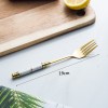 Marble Handle Flatware Set Stainless Steel Dinning Set Steak Fork, Spoon, Knife Marble Handle Flatware Set Stainless Steel Dinning Set Steak Fork, Spoon, Knife