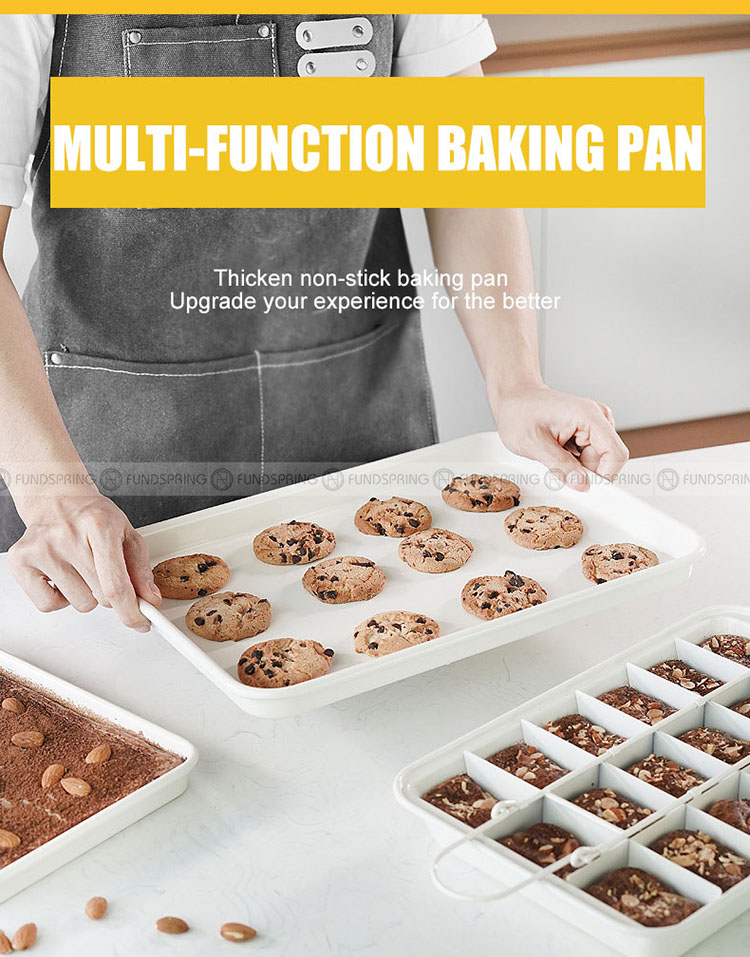 Brownie Pan Cake Mold White Baking Pan (1).jpg