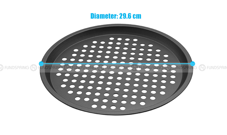 12-inch Round Baking Pan Punched Pizza Pan (3).jpg