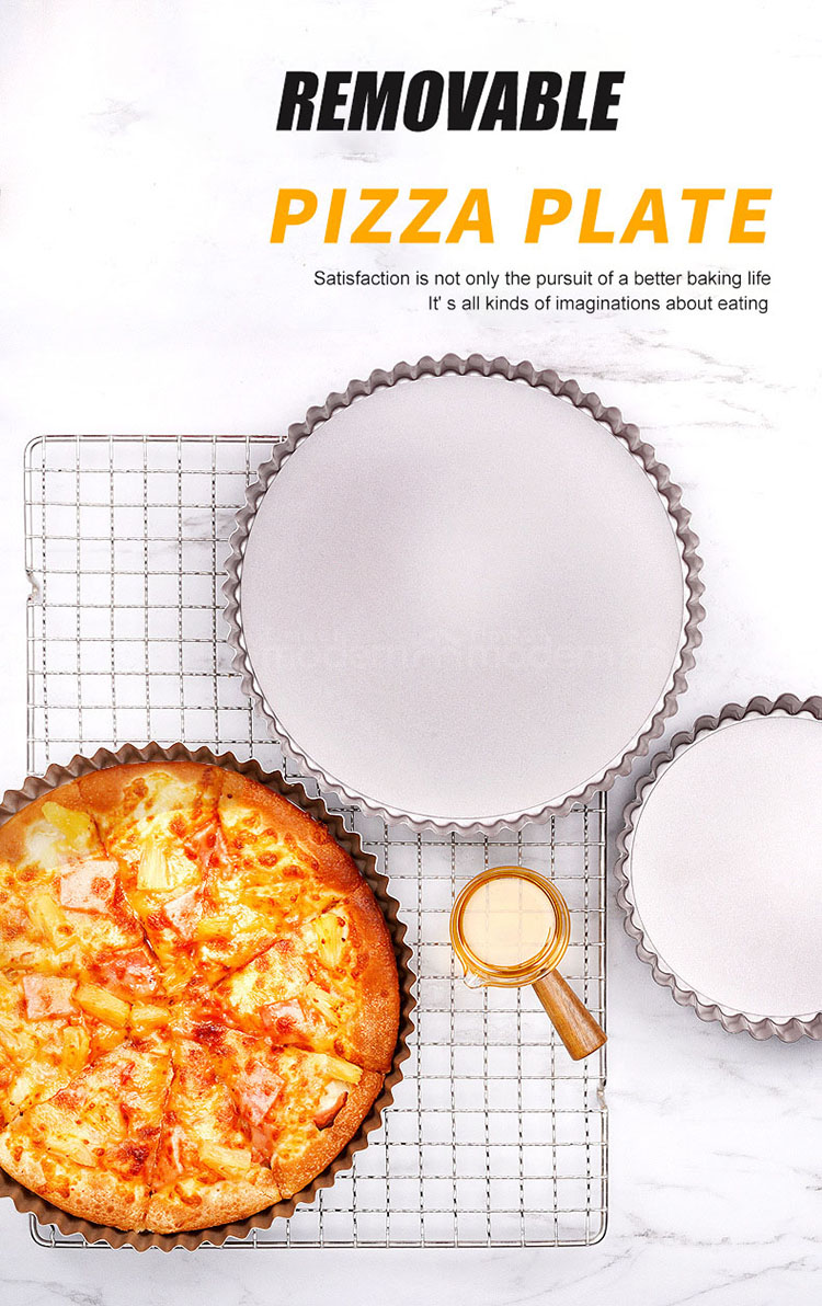 Movable Bottom Pizza Pan Non-stick Pie Pan  (1).jpg