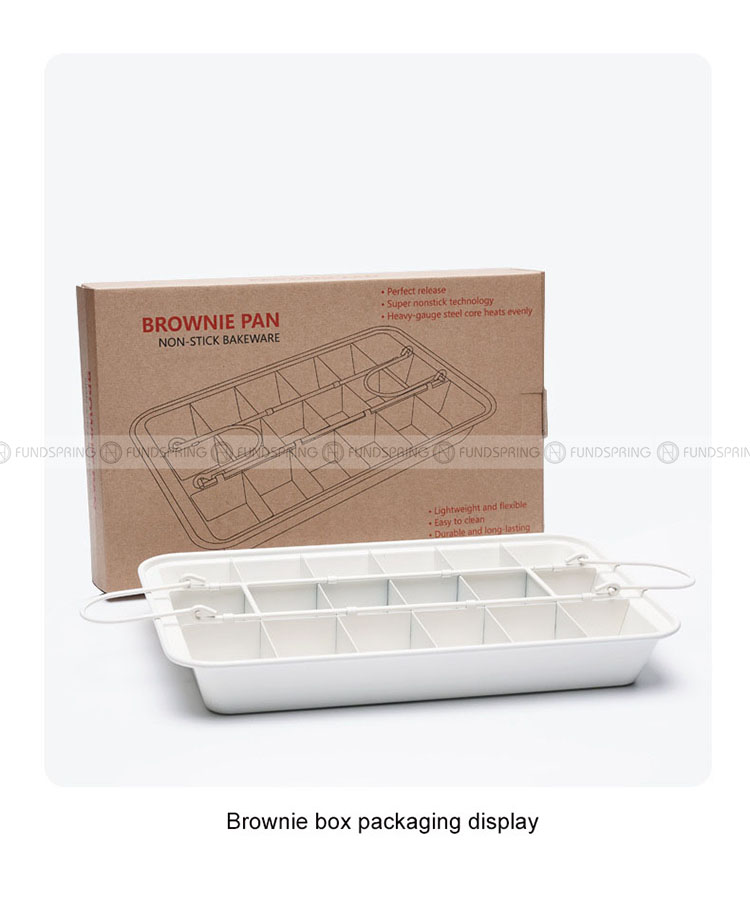 Brownie Pan Cake Mold White Baking Pan (7).jpg