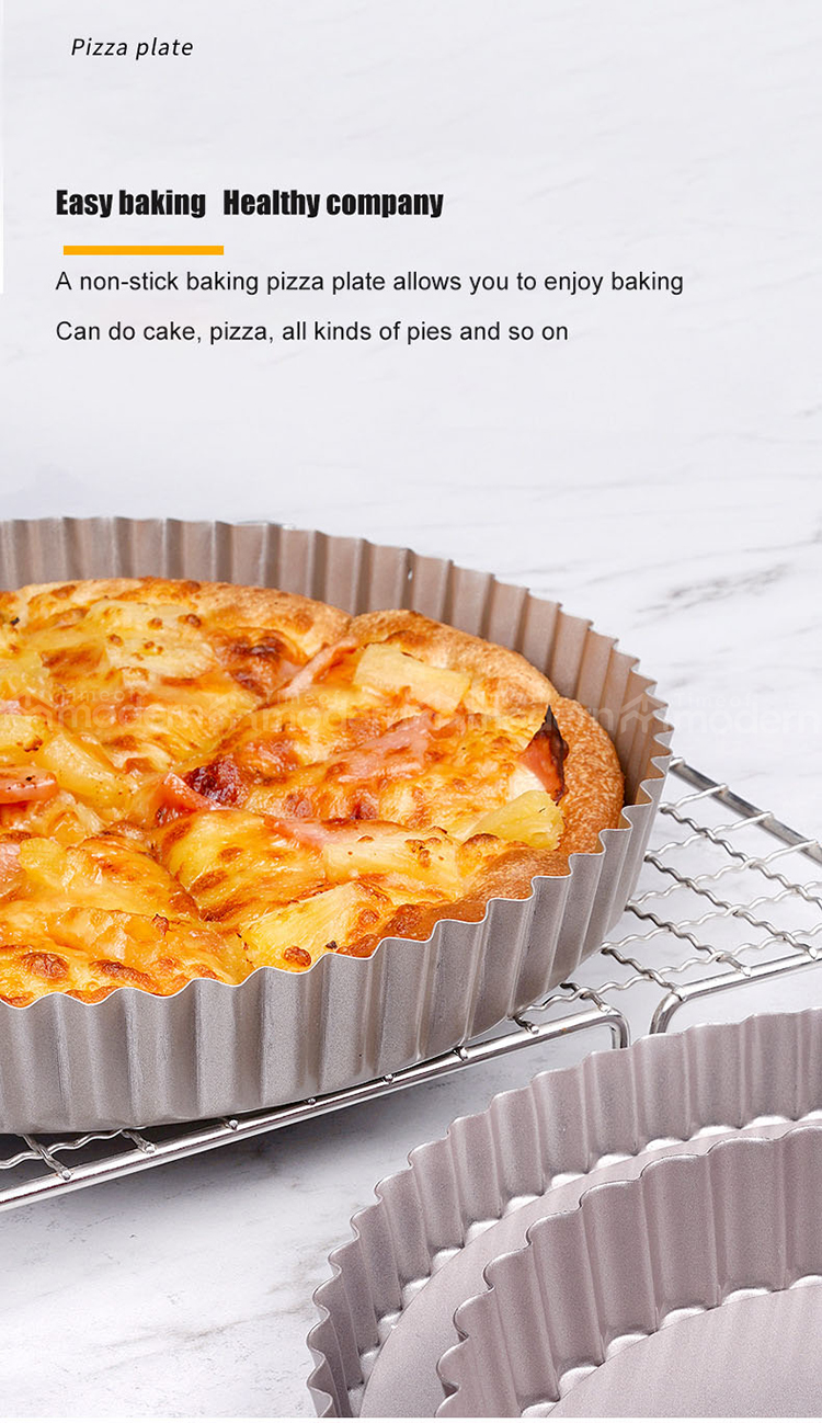 Movable Bottom Pizza Pan Non-stick Pie Pan  (6).jpg