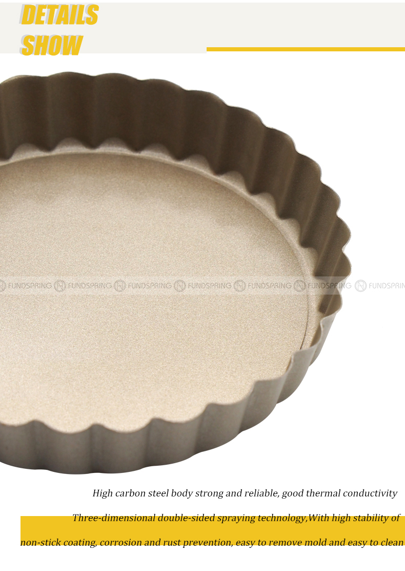 Non-stick Coating Fruit Pie Pan14.jpg