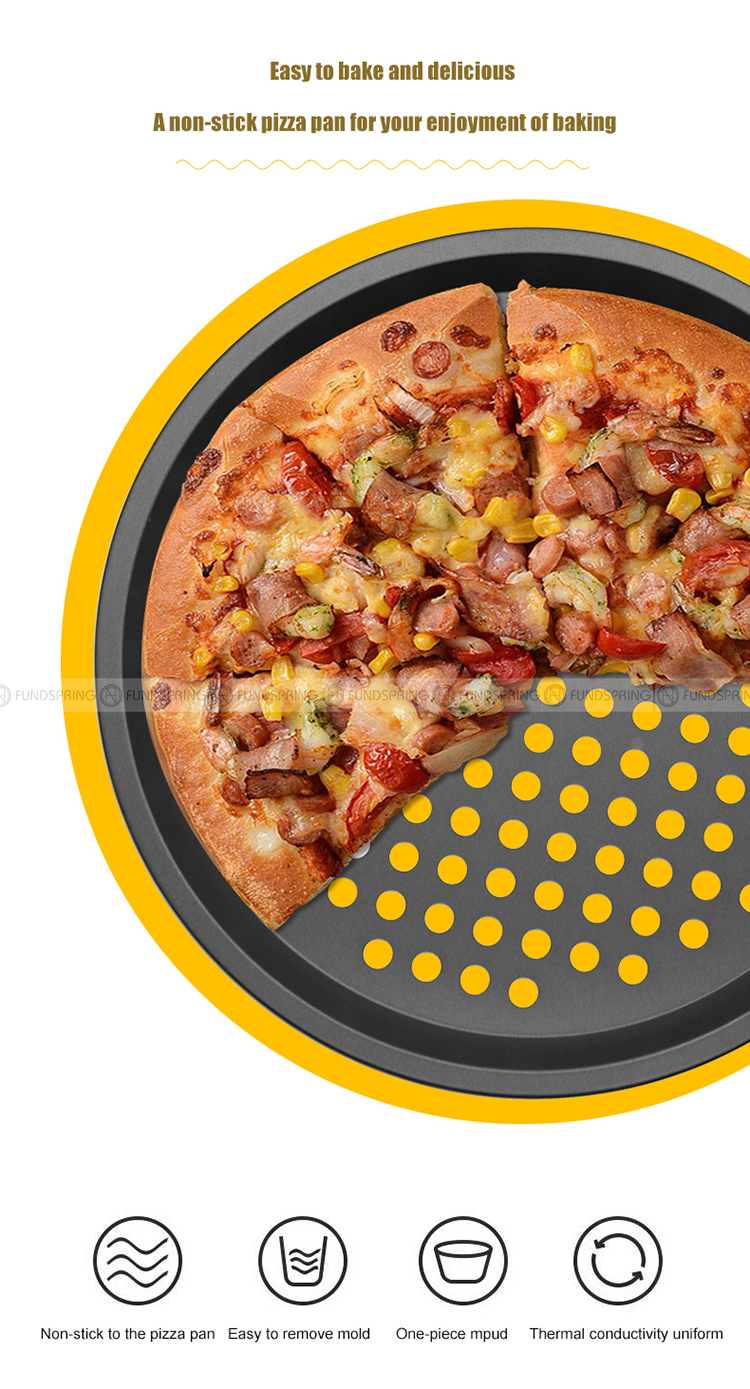 12-inch Round Baking Pan Punched Pizza Pan (4).jpg